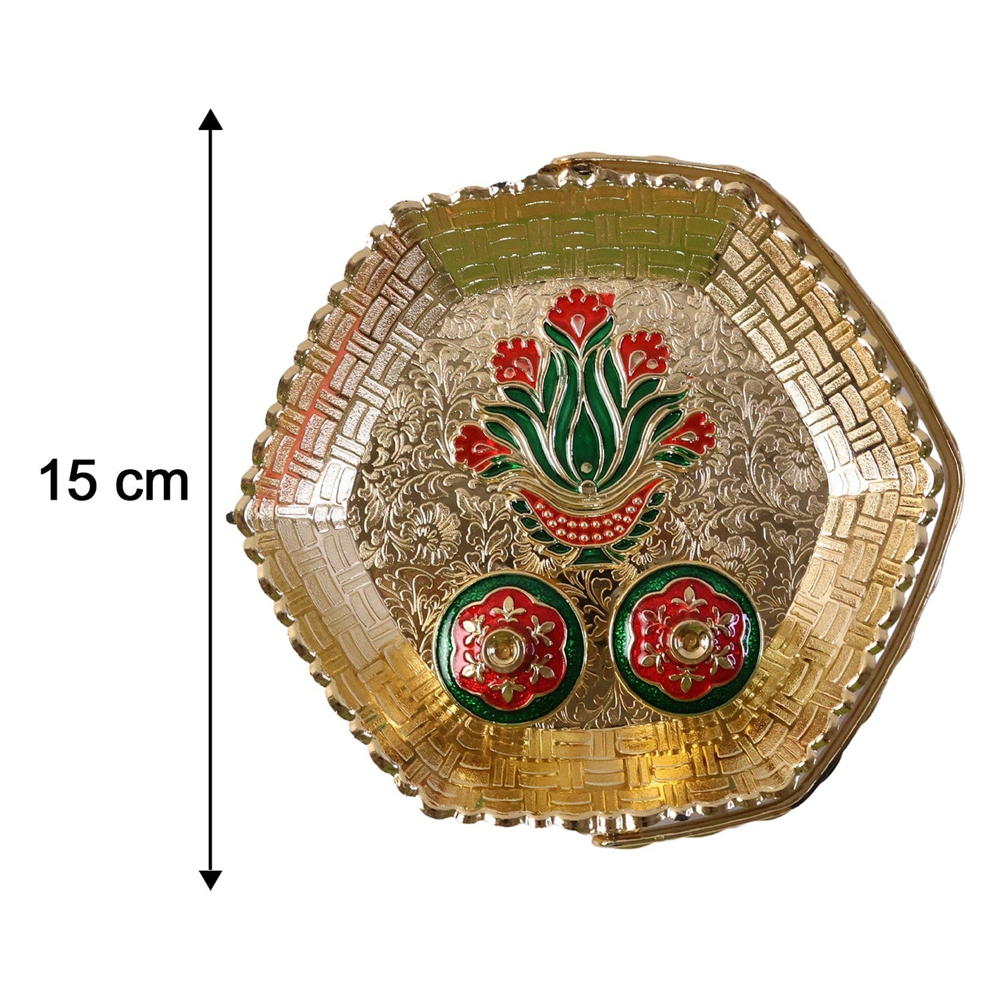 Kumkum Kankavati Basket dimensions & size guide
