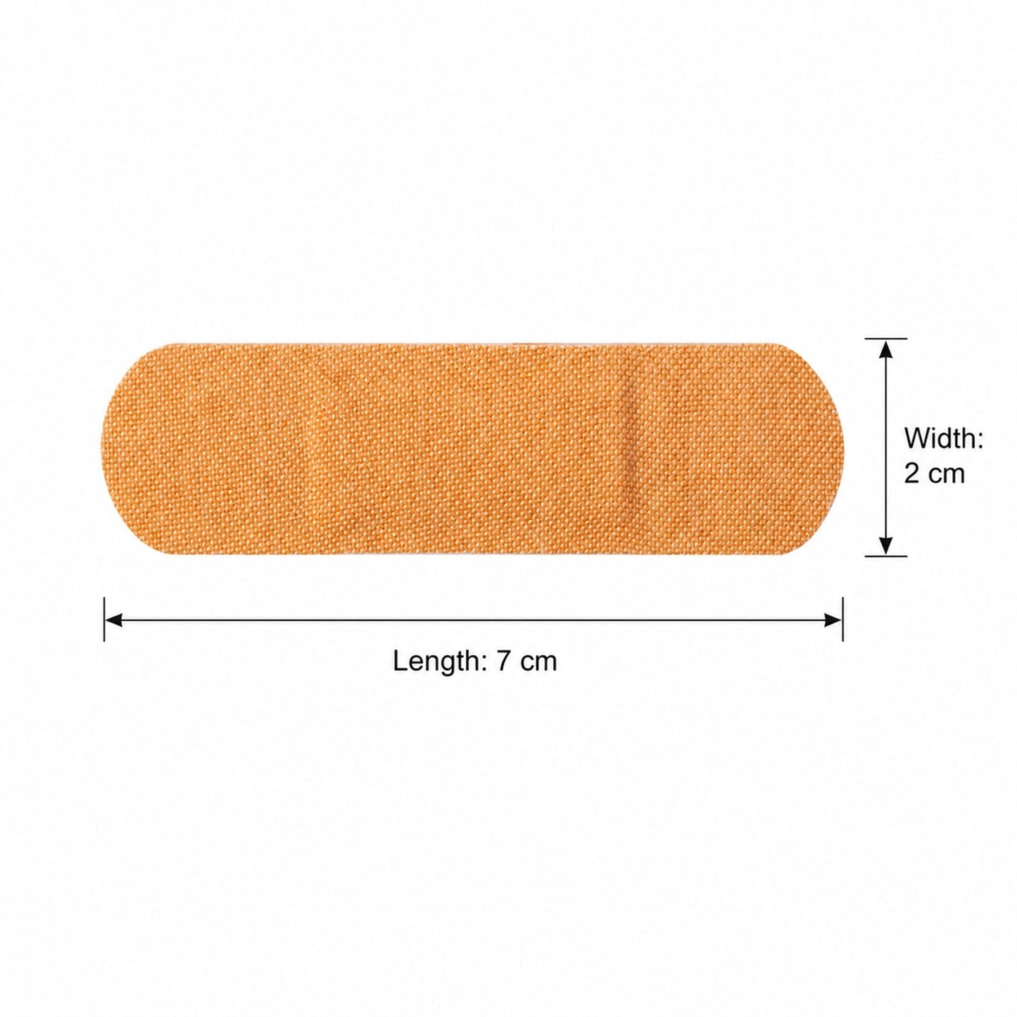 Bandage strips size guide
