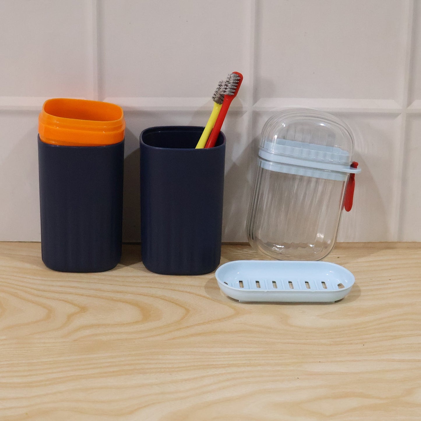 Bathroom accessories counter use