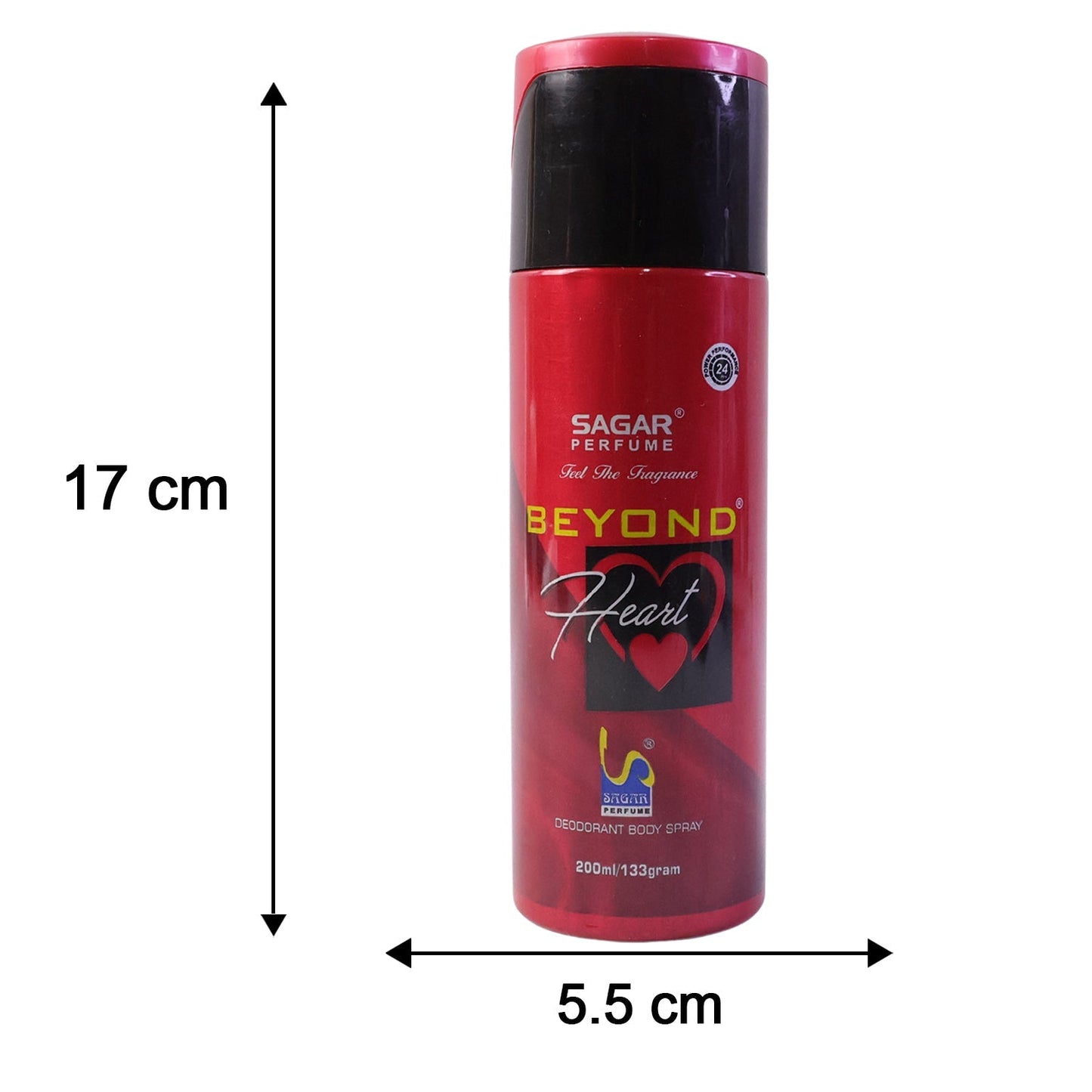 Body spray size 200ml