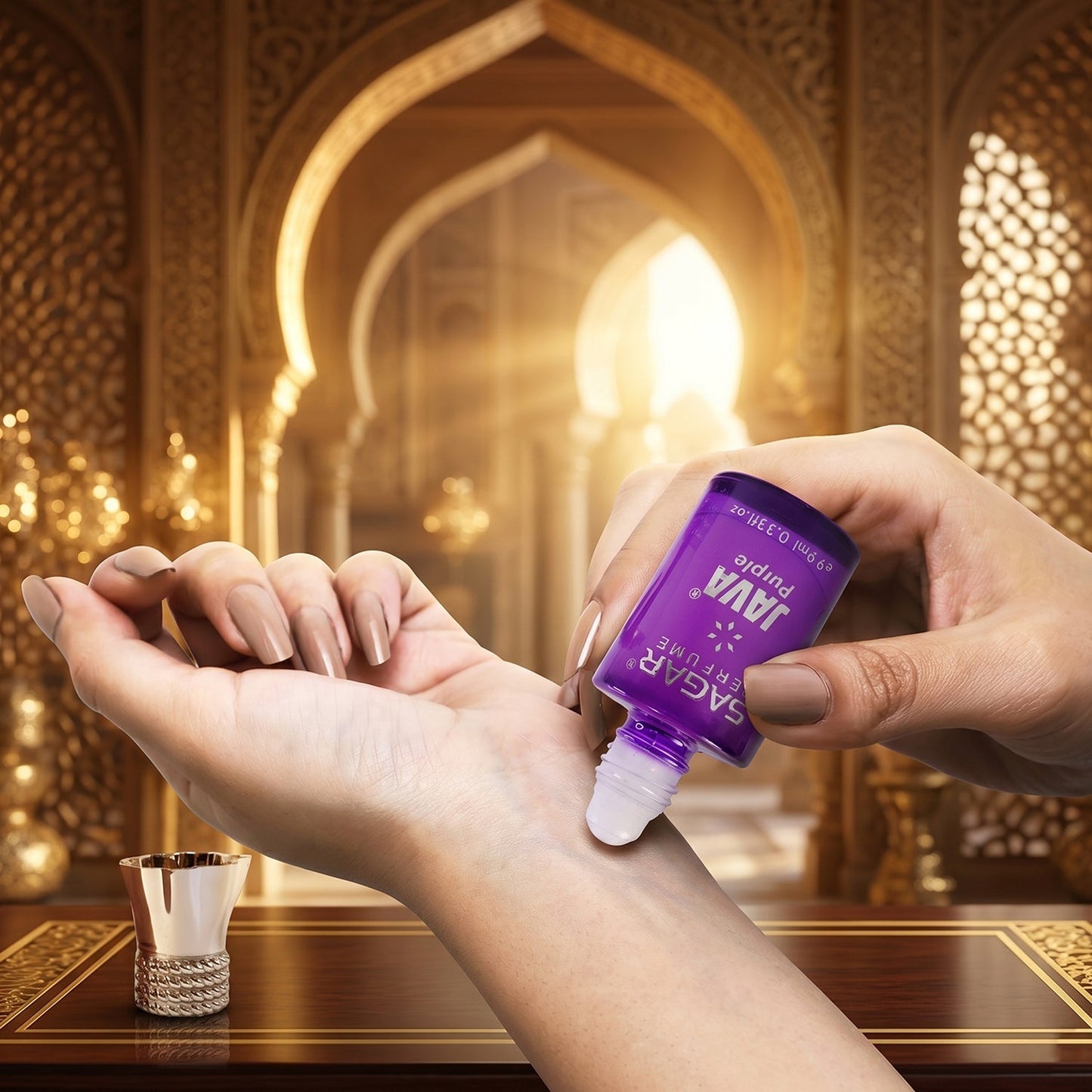 Attar perfume oil use