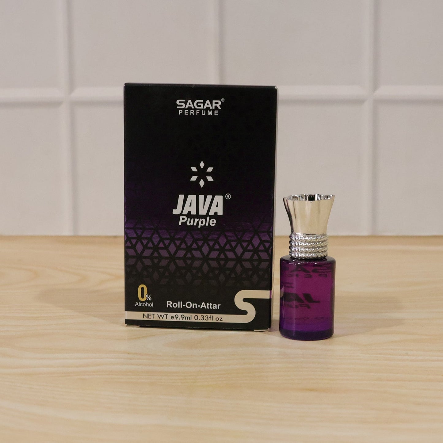Java Purple attar pack box