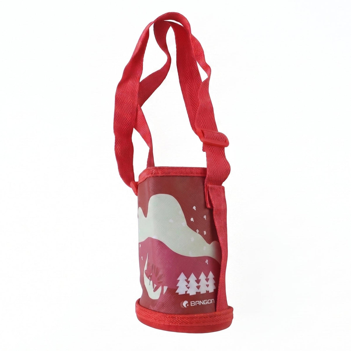 Stylish water bottle sling pouch in assorted colors, ideal for outdoor sports and commuting