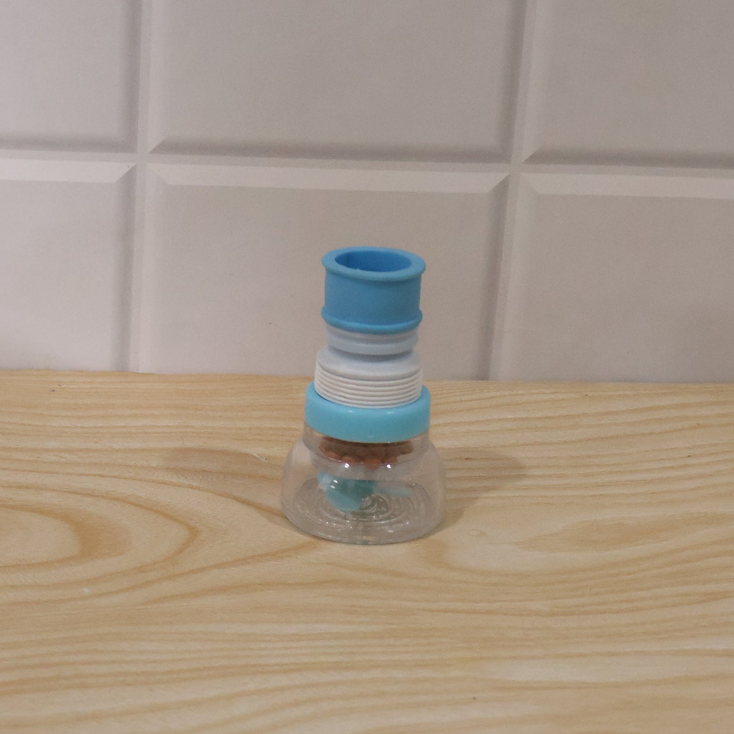 Live photo of plastic faucet water filter aerator