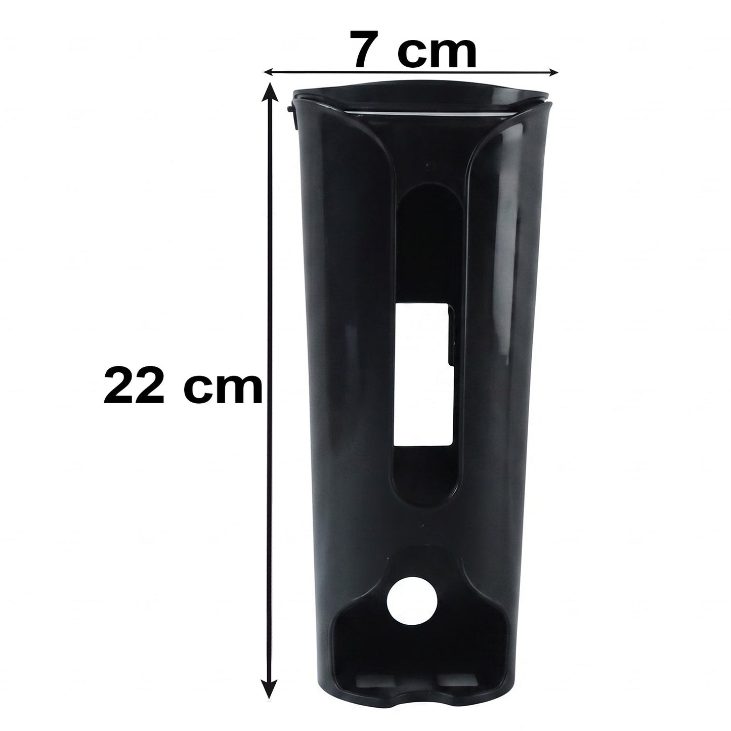 Vertical bag holder size details