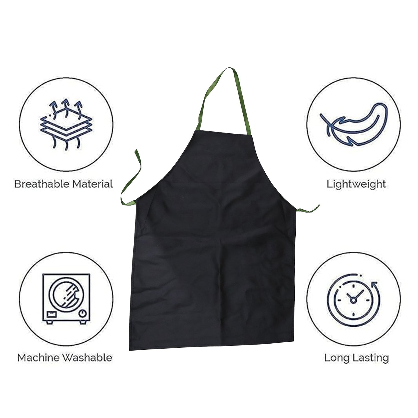 Adjustable kitchen cooking apron feature overview