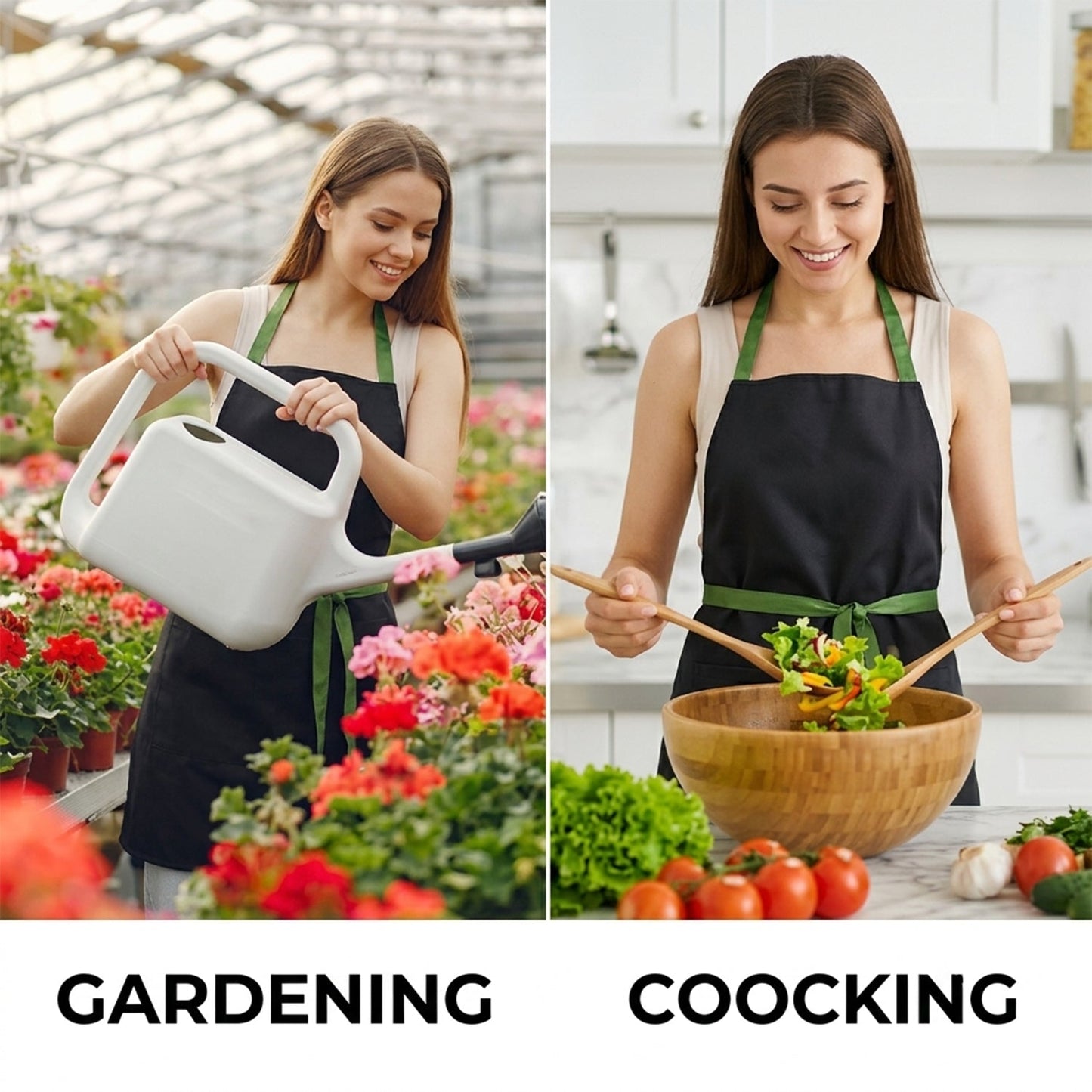 Multipurpose apron for cooking and gardening