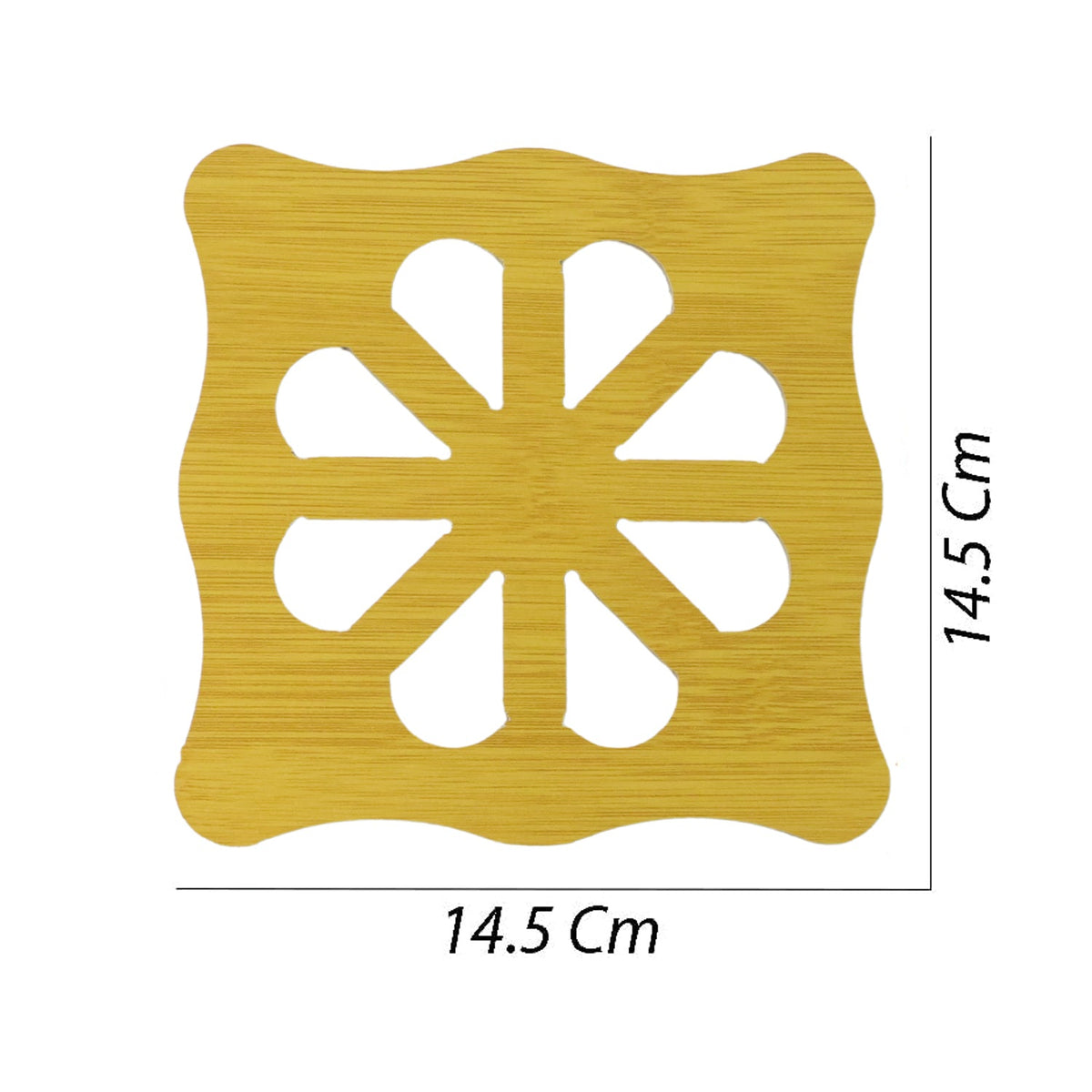 Square wooden trivet coaster dimensions