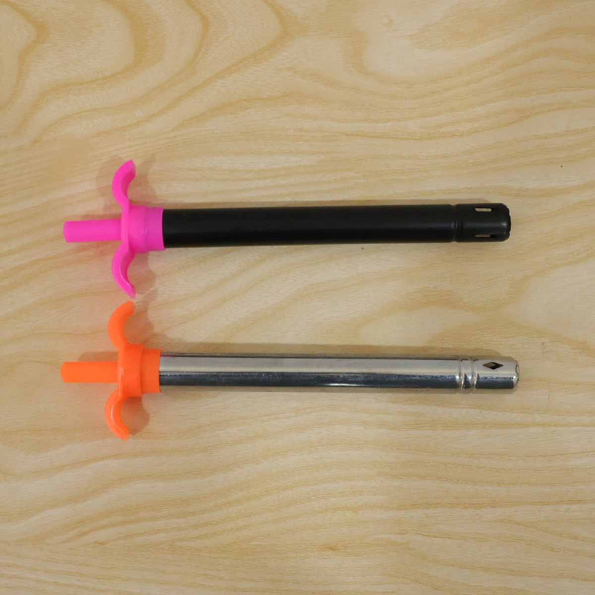 Actual photograph of two kitchen gas stove lighters