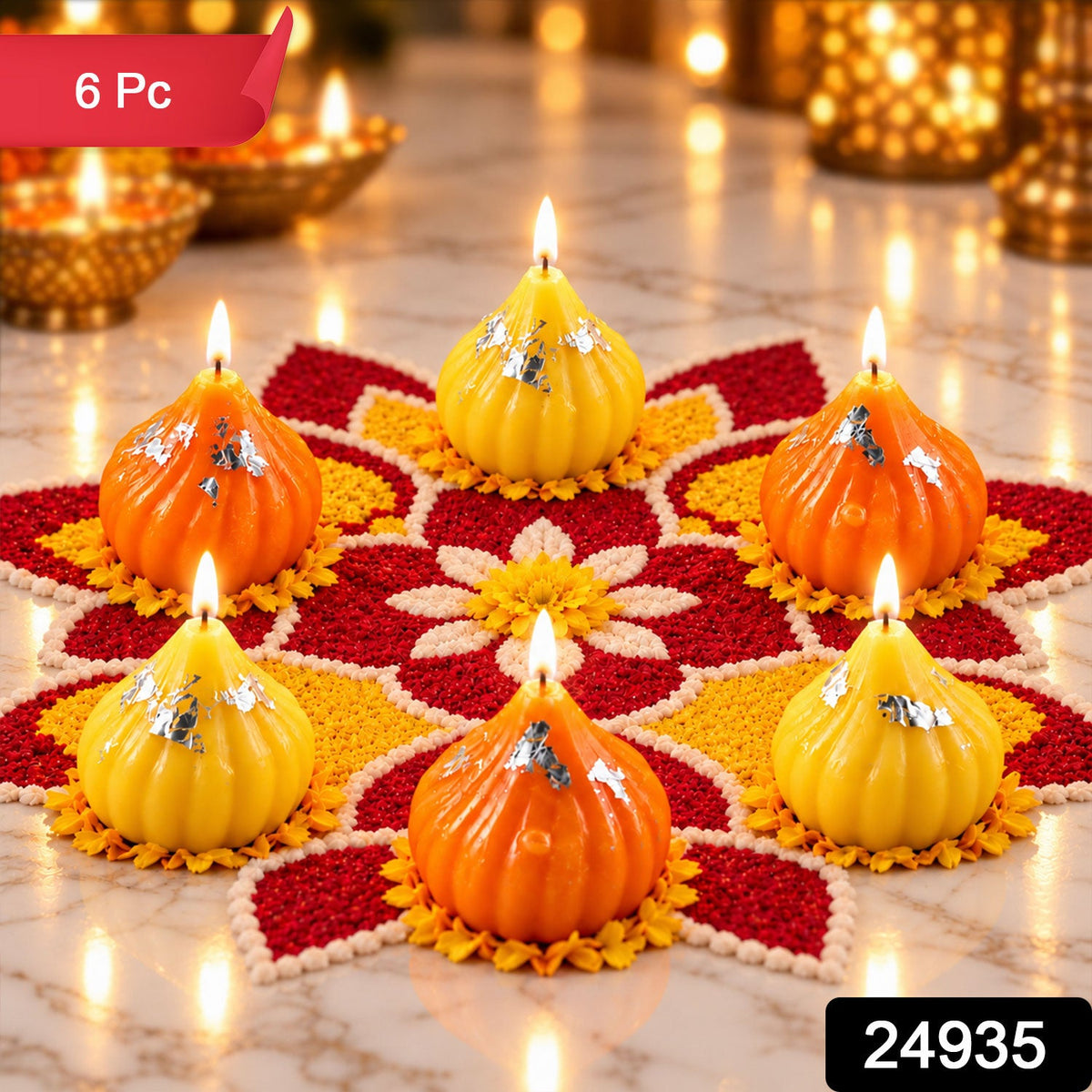 Colourful Decorative Candles
