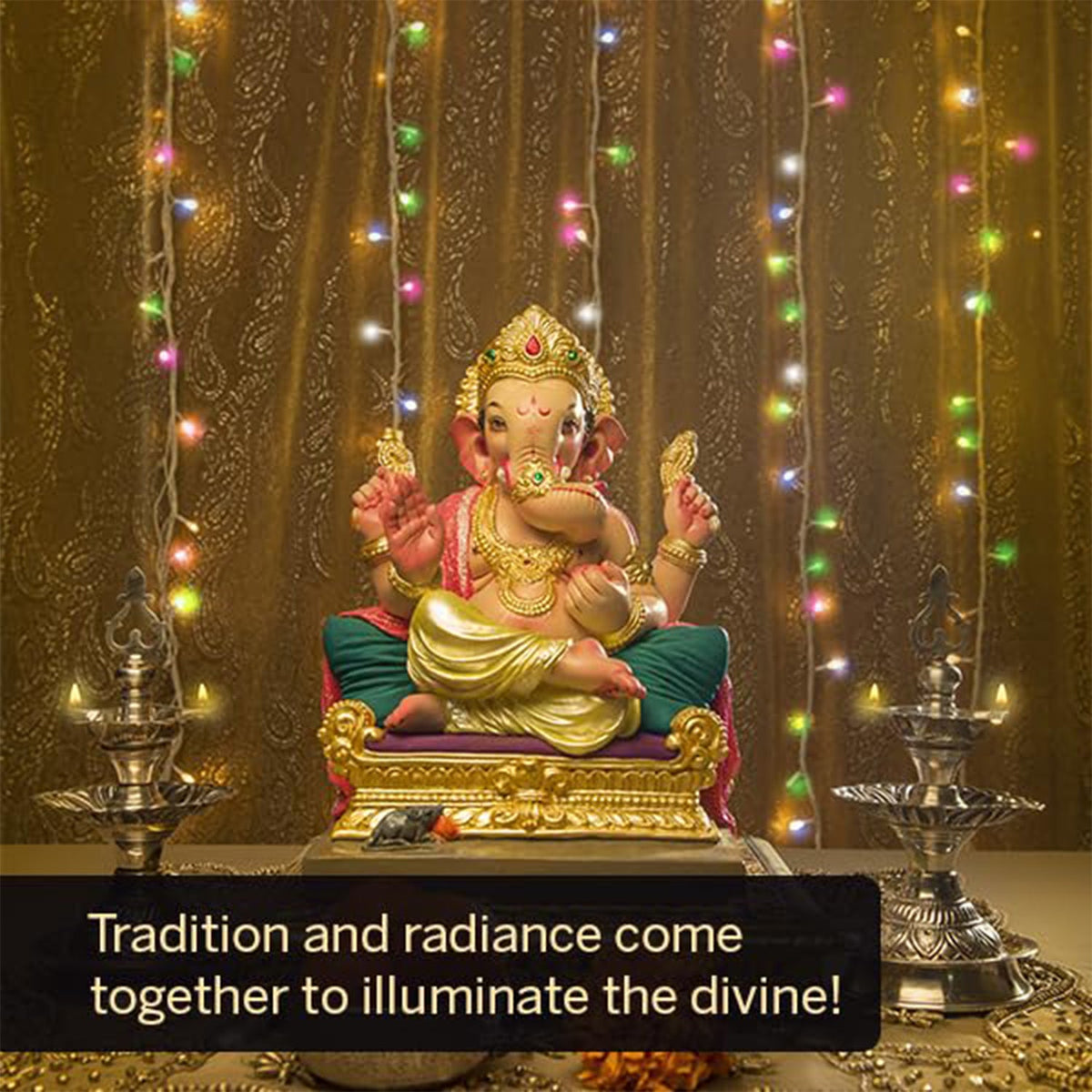 Festive Colour Light String