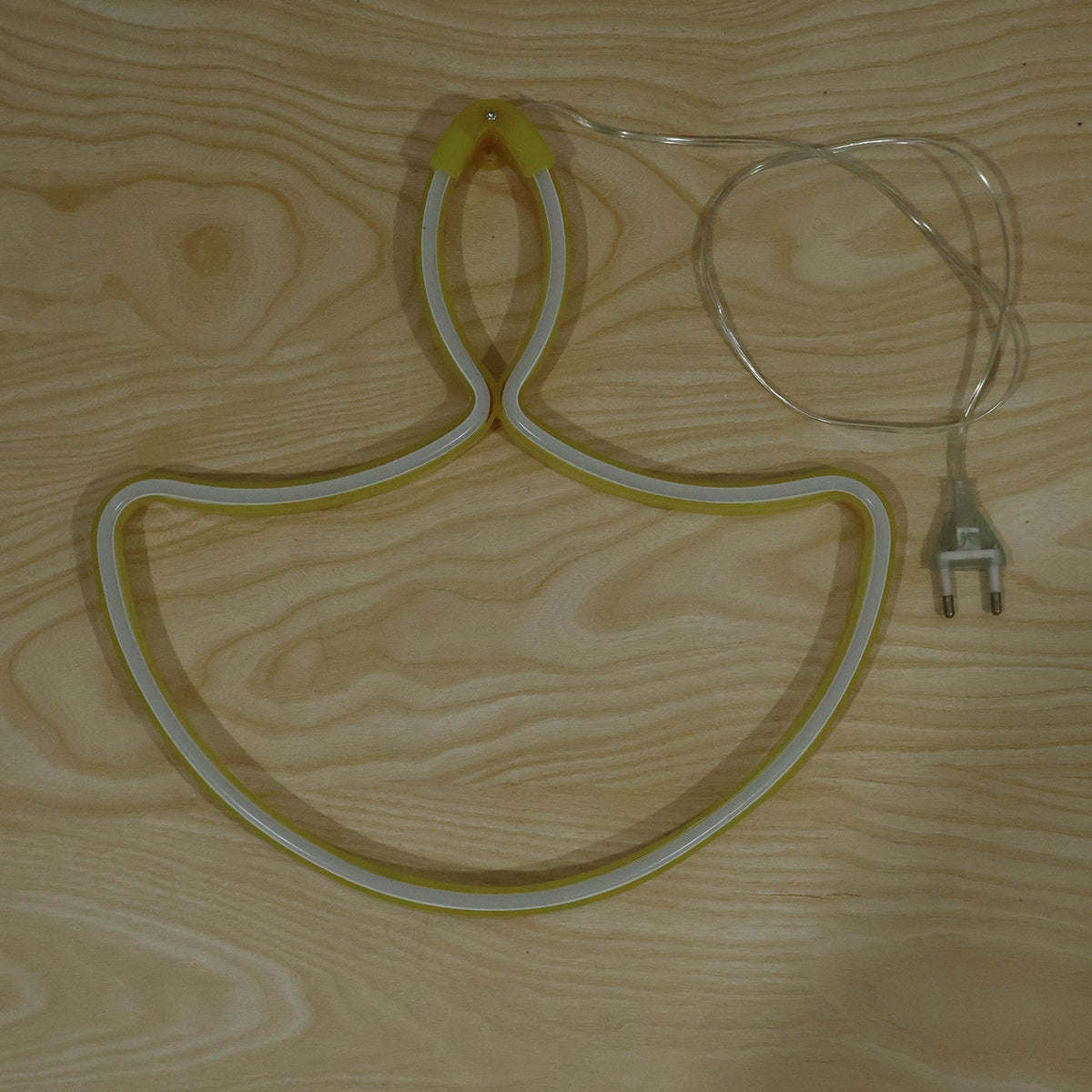 Decorative diya shaped LED hanging light with two pin plug live