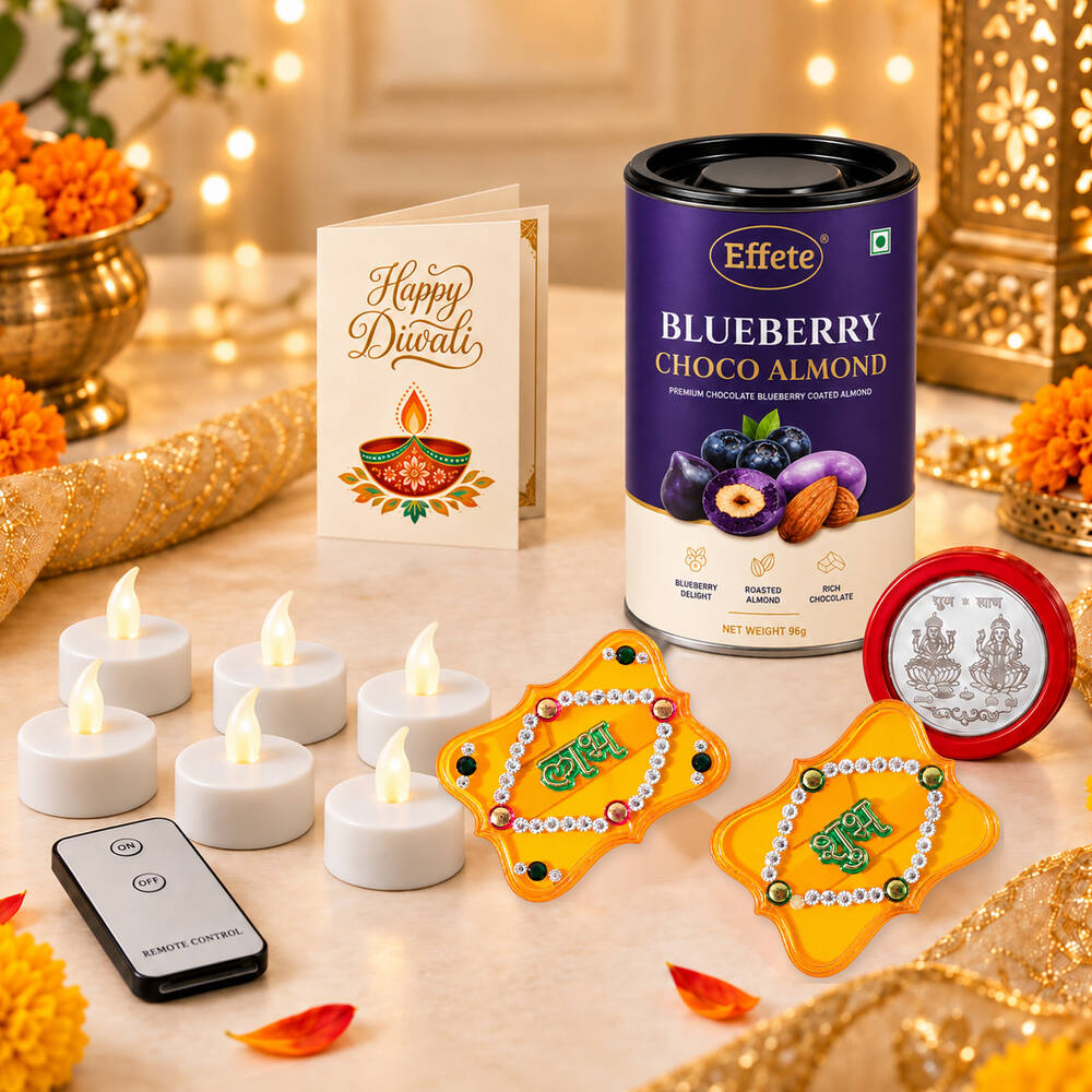 LED Tealight Chocolate Gift Set