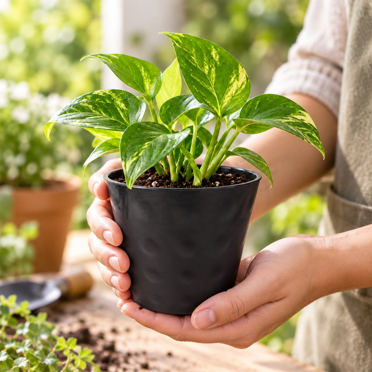 Indoor outdoor home decor planter
