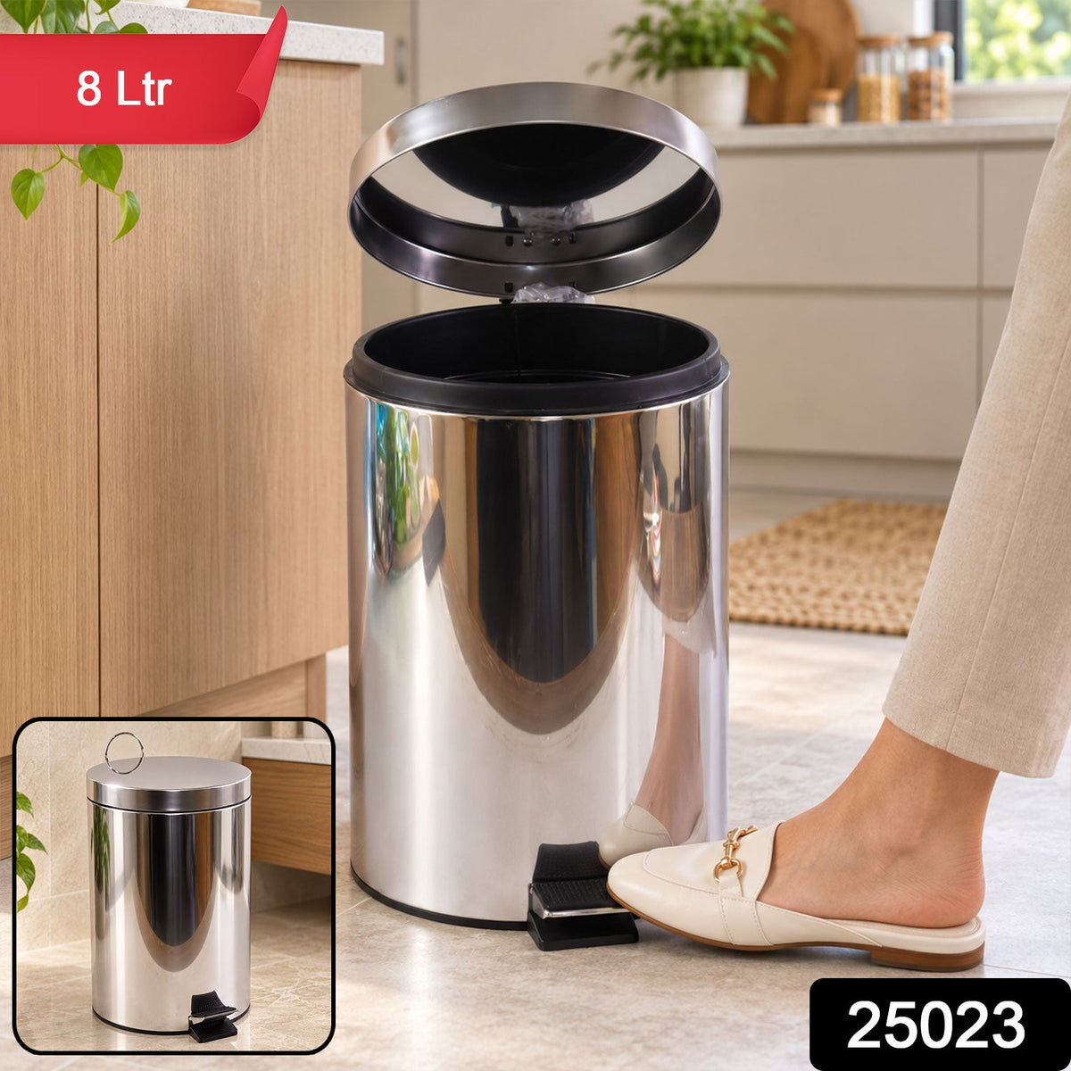 Pedal dustbin pack