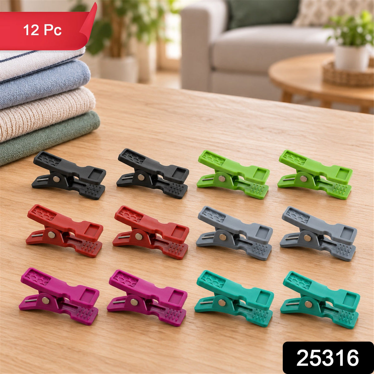 Drying clips pack 12pc
