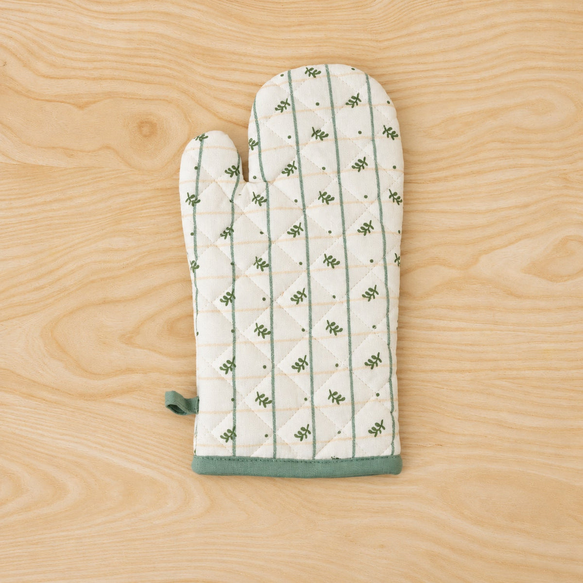 Botanical Print Oven Mitt