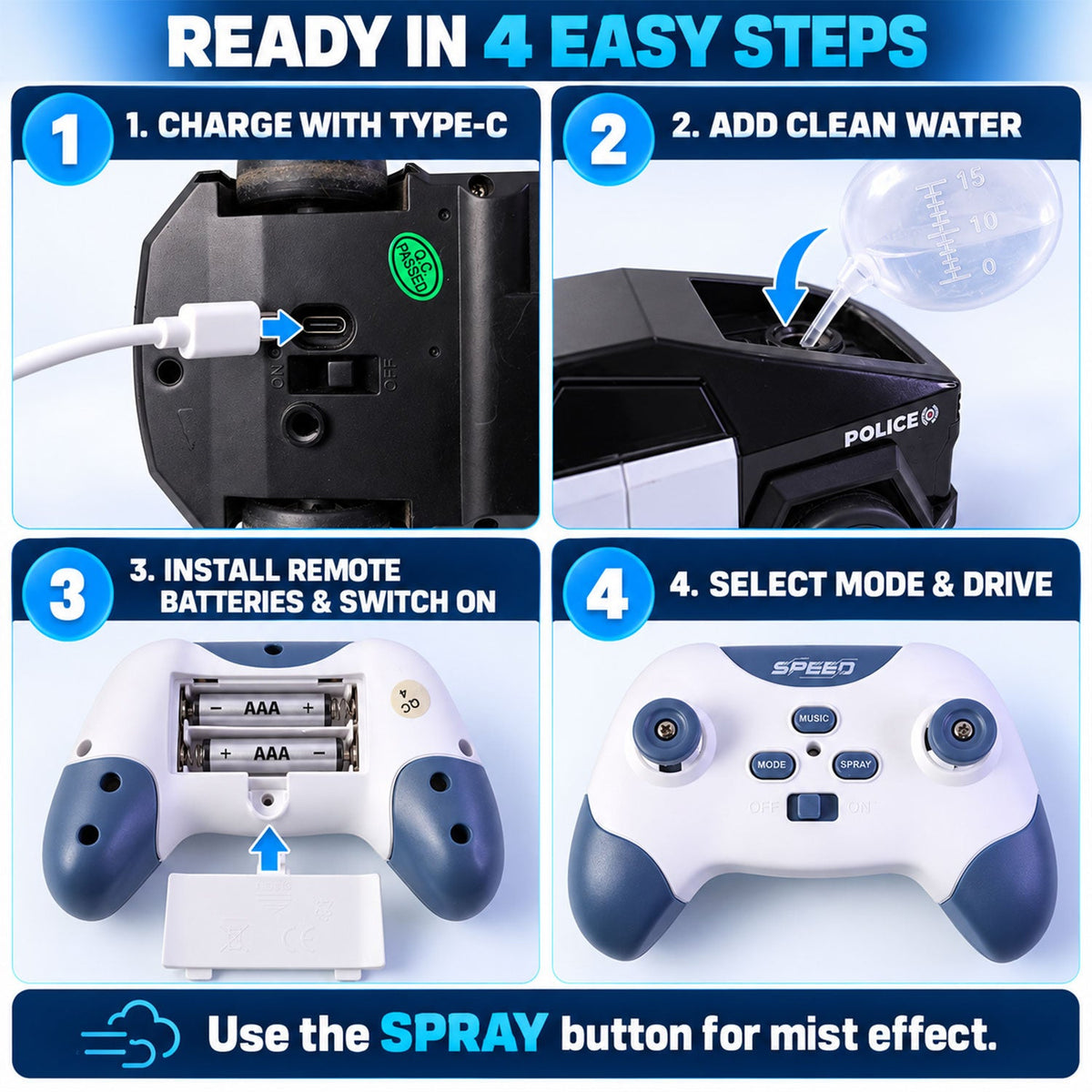 RC car feature view