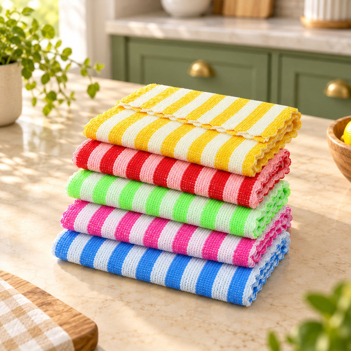 Cleaning cloth texture detail