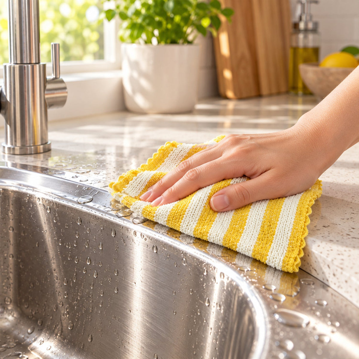 Cleaning cloth colors view