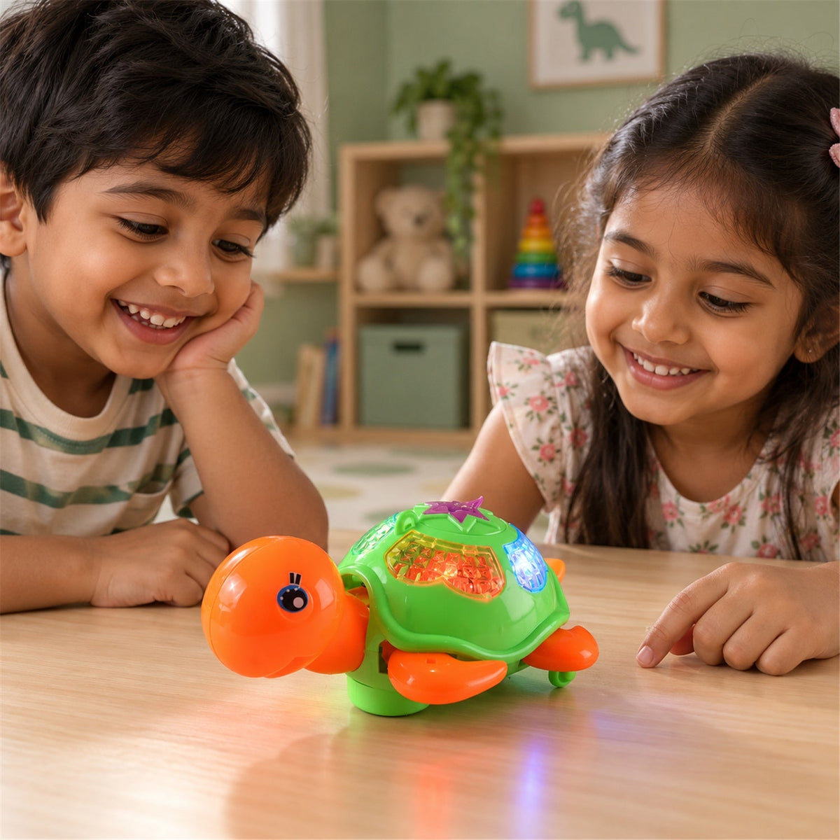 Green Shell Kids Toy