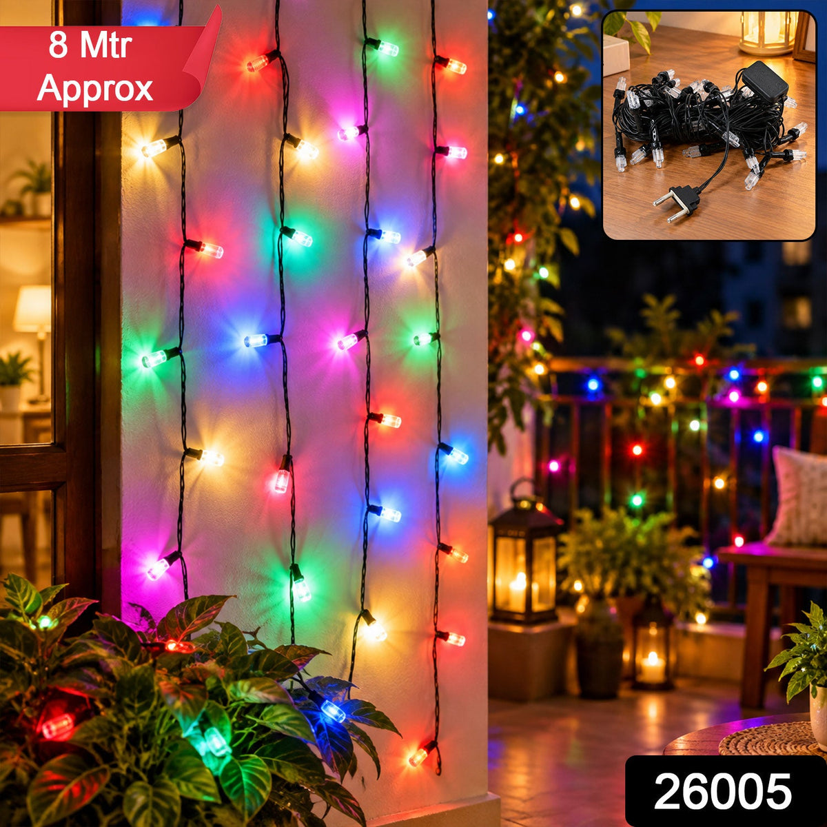 LED string lights pack