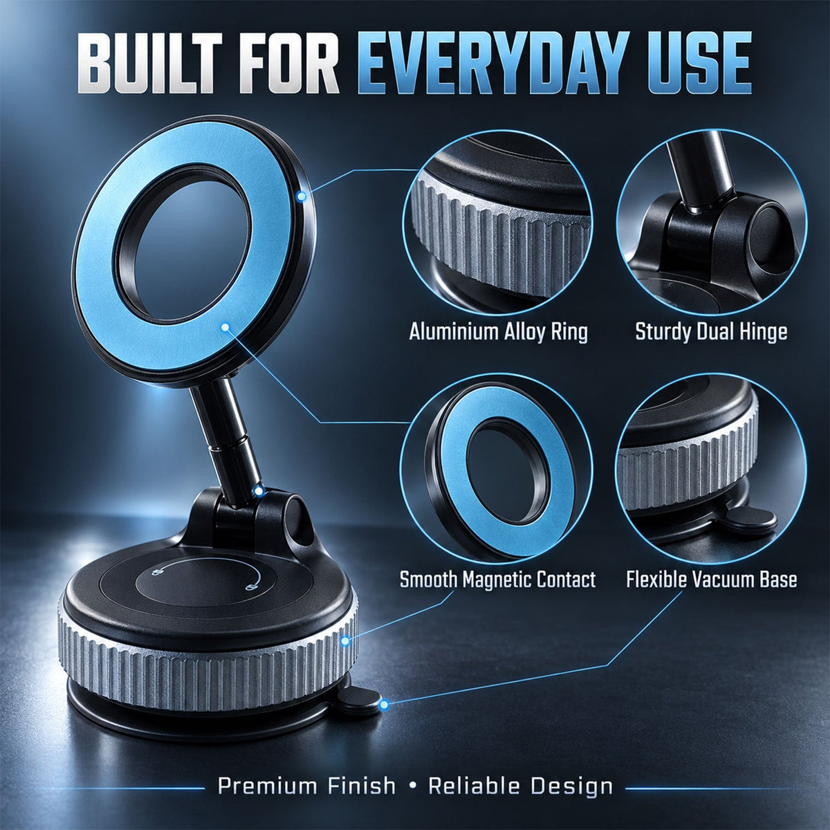 Phone holder feature view