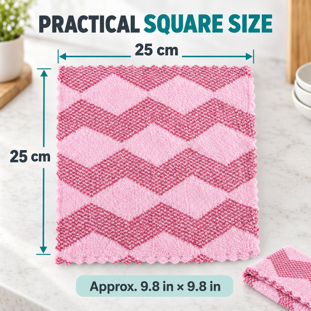 Handkerchief size 25x25cm
