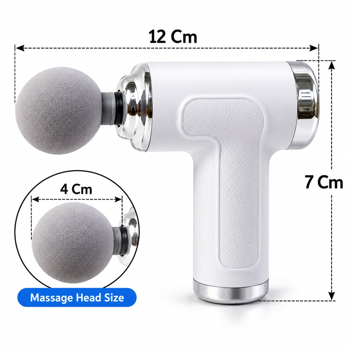 Massage gun size guide