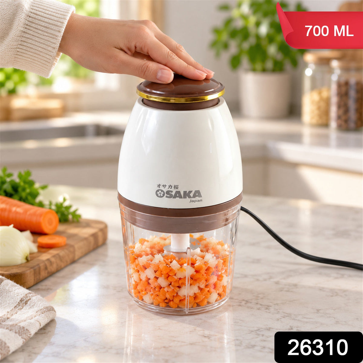 Vegetable chopper pack