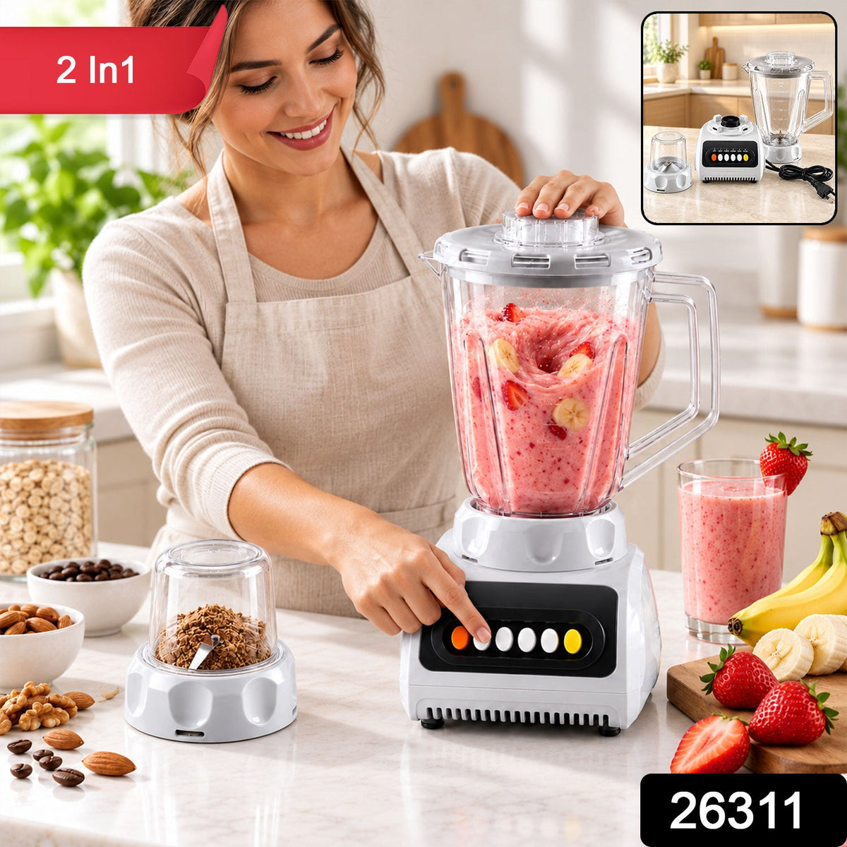 Mixer grinder blender pack