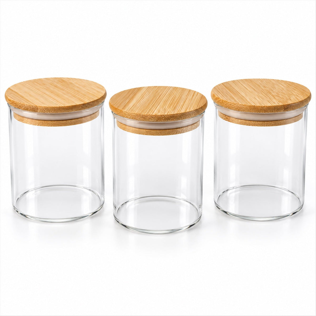 Glass jar design view