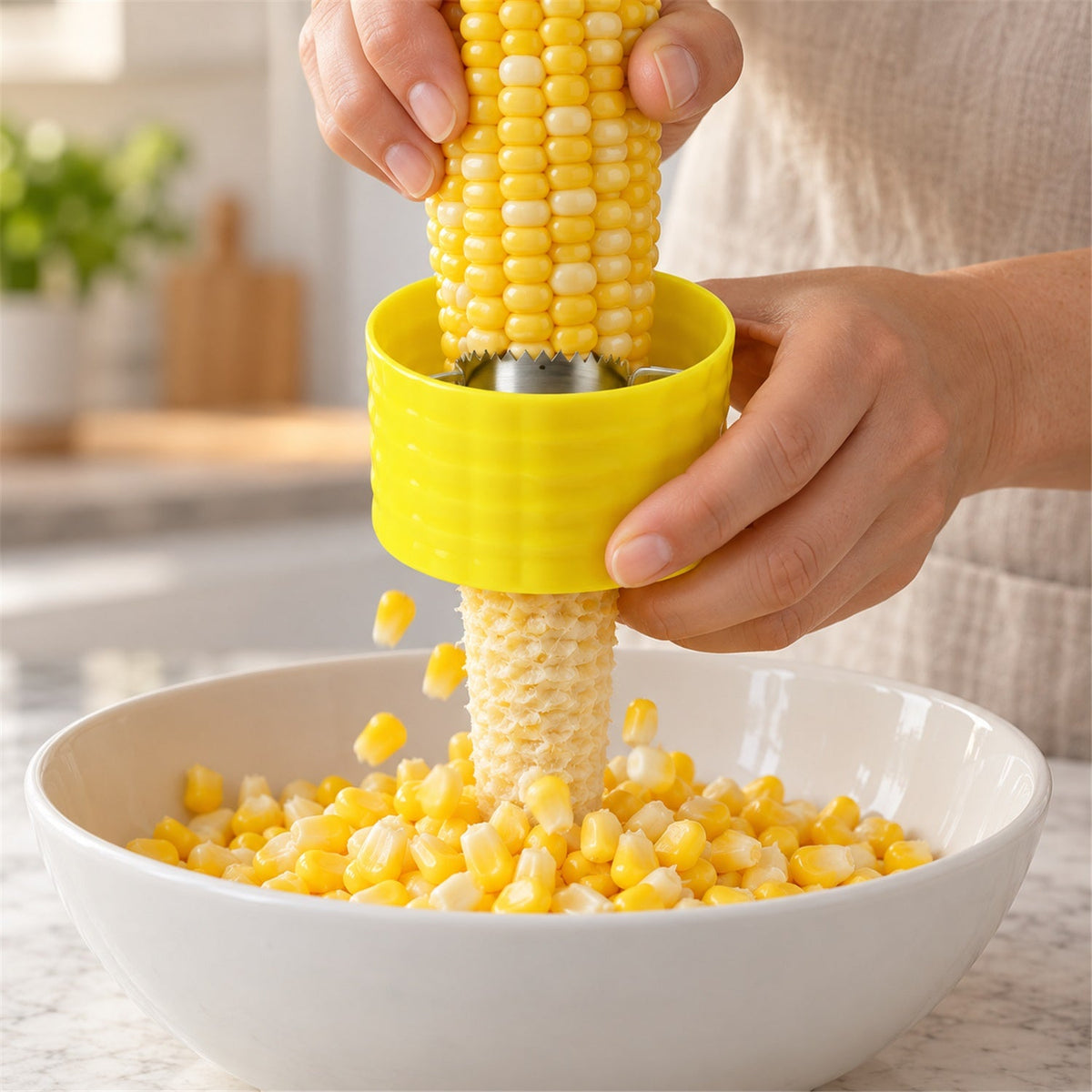Manual Corn Kernel Stripper