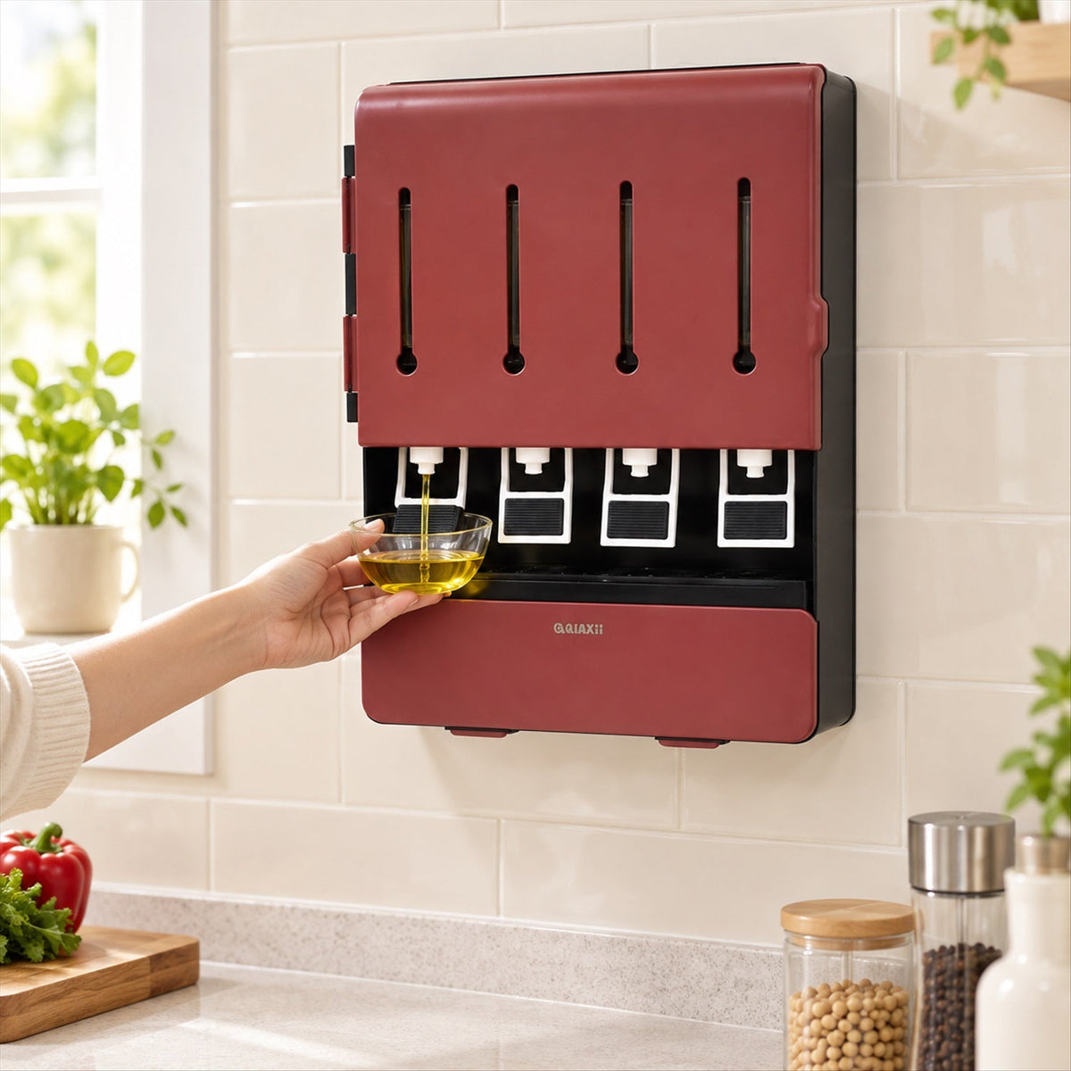 Covered Liquid Dispenser Set