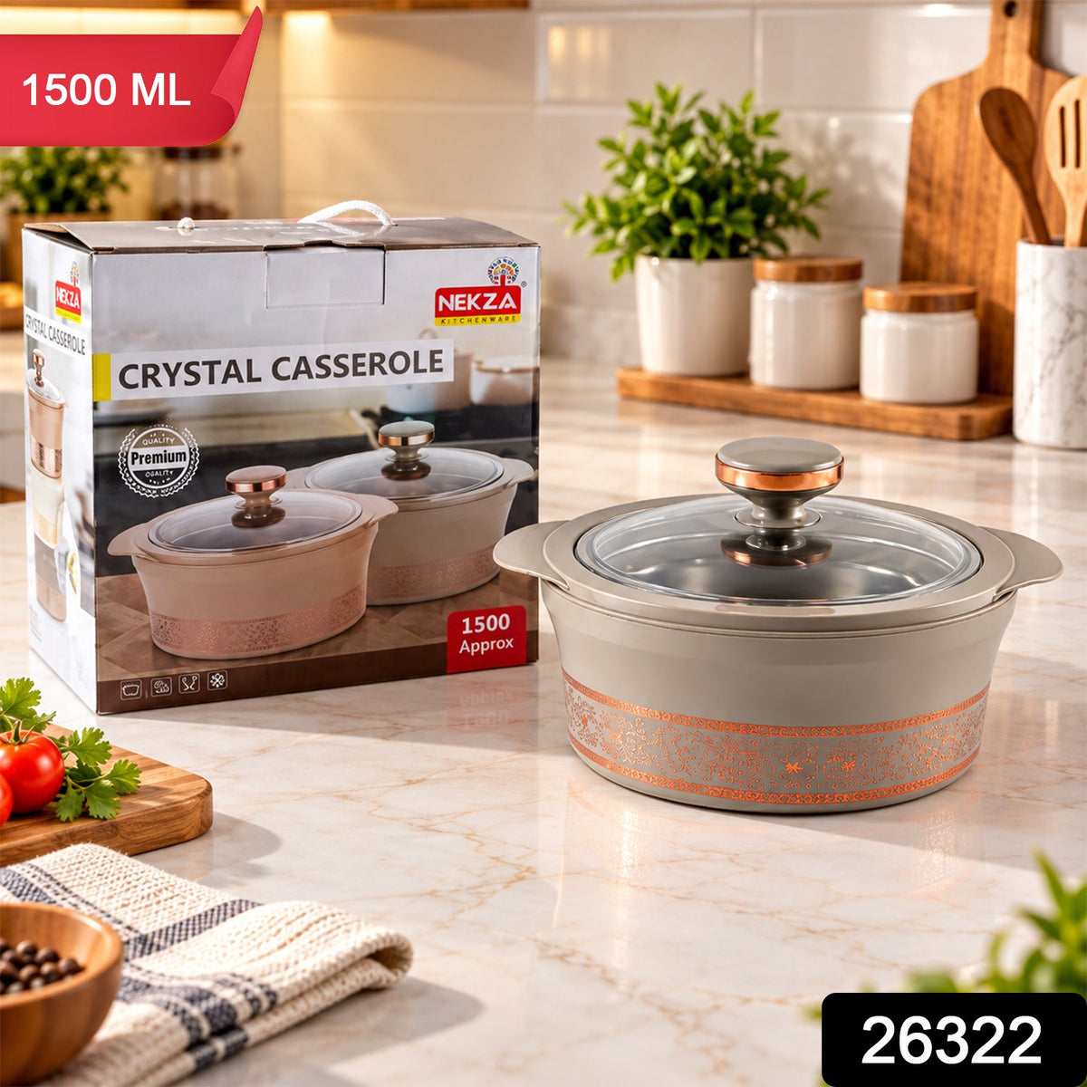 Crystal casserole pack