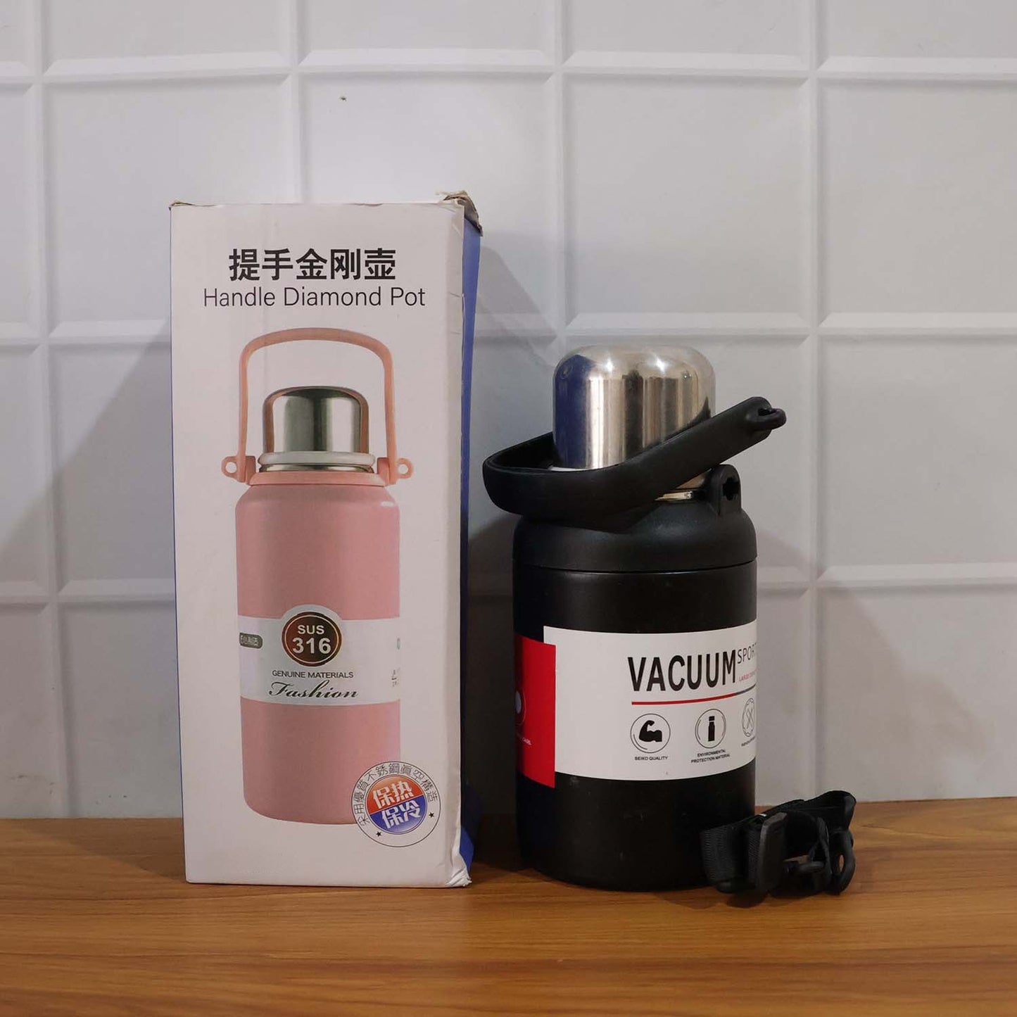 900 ML Vacuum Insulated Stainless Steel Flask Bottle
