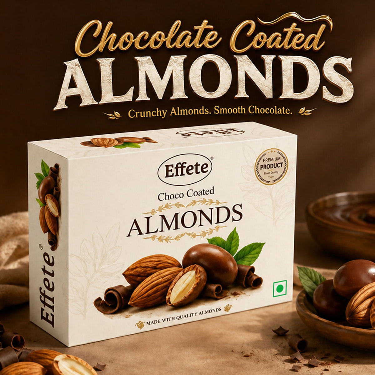 Small almond chocolate pack ideal for gifting
