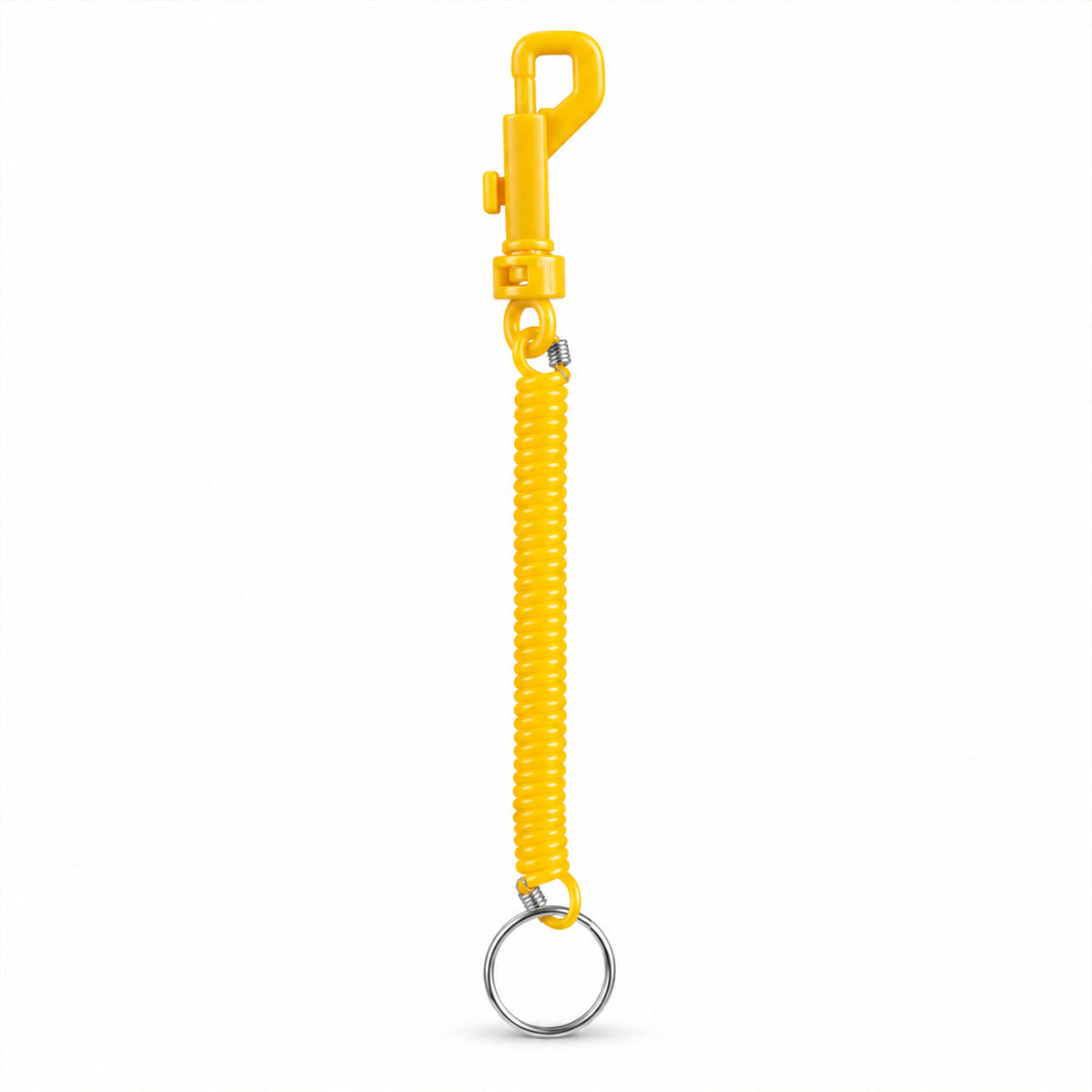Retractable Keychain – Durable Coiled Key Holder with Carabiner