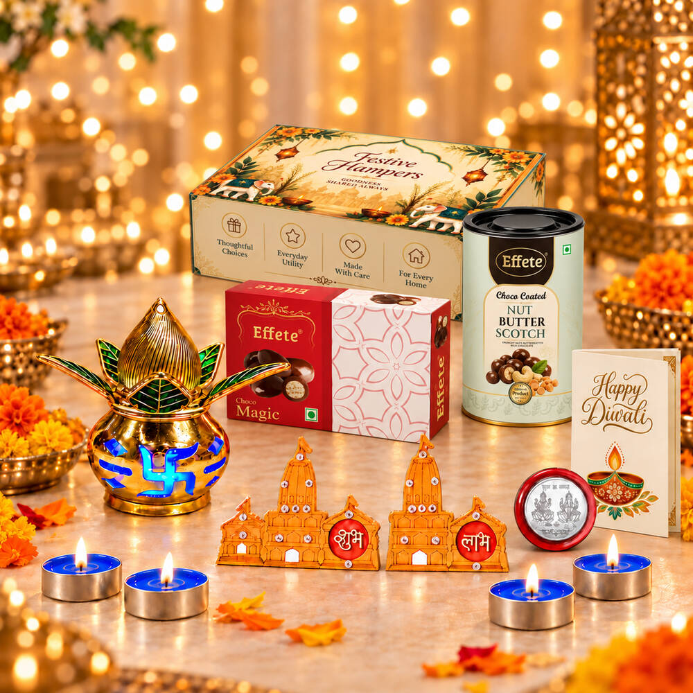 Kalash and Chocolate Gift Set