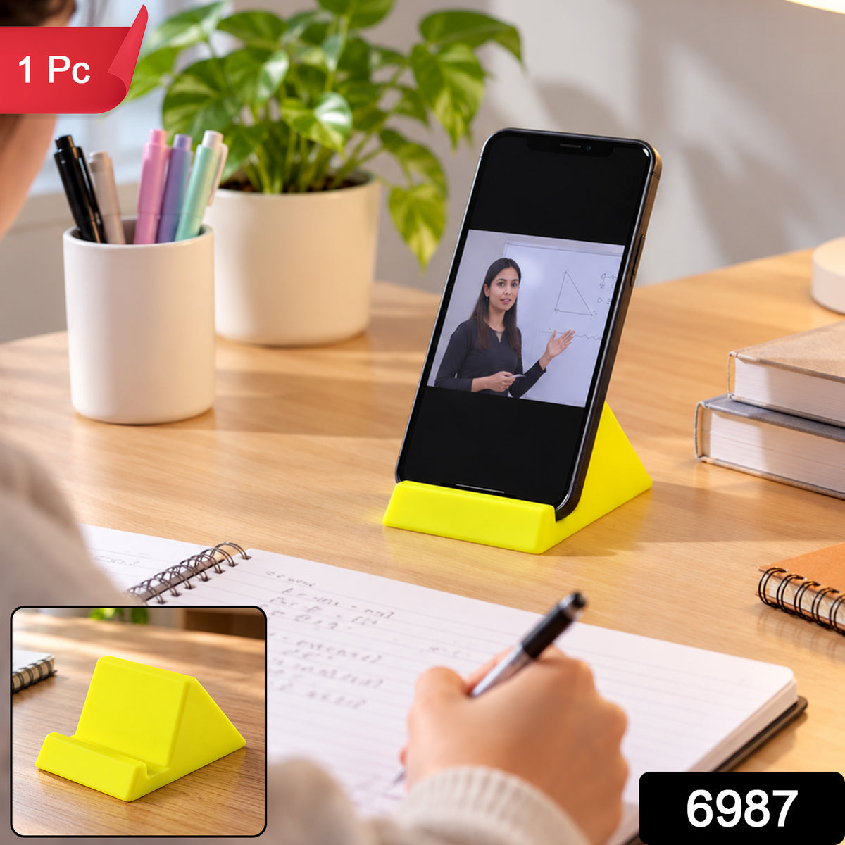 Plastic Mobile Phone Holder Stand – Compact & Minimalist Design