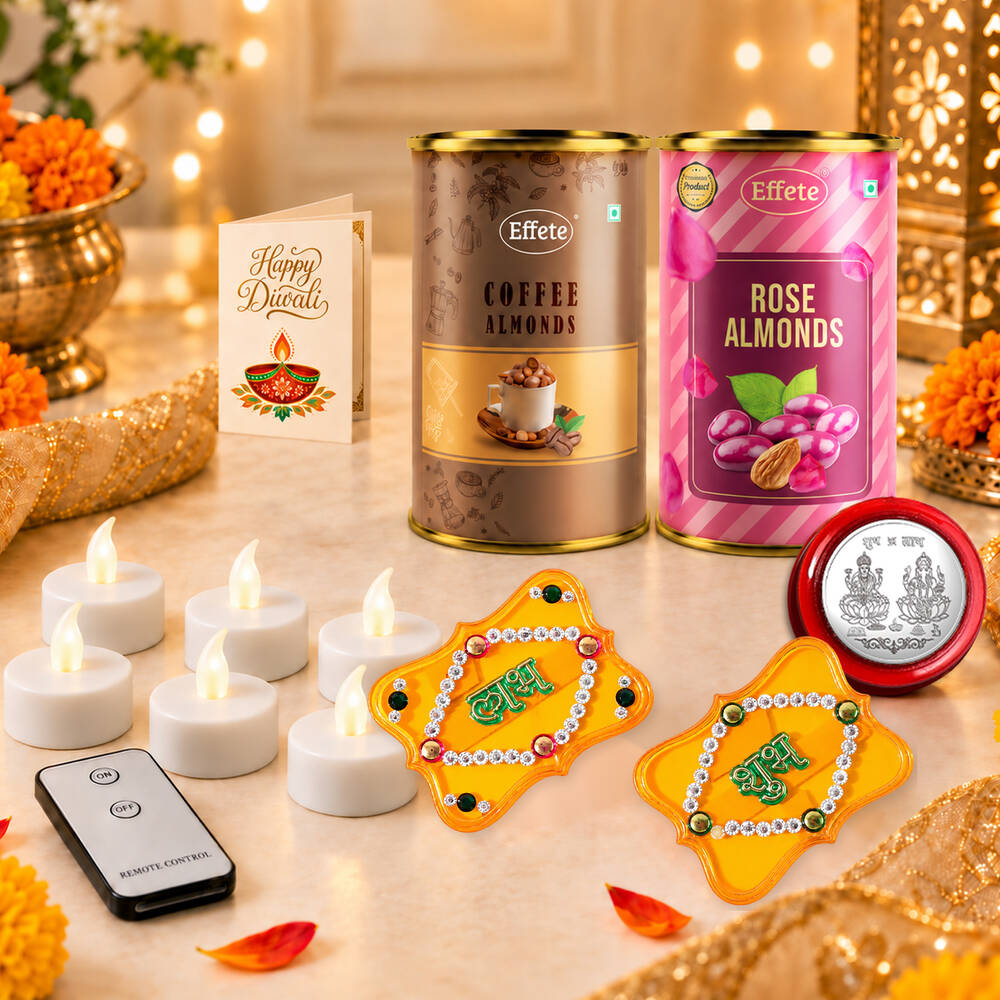 LED Tealight Chocolate Gift Set