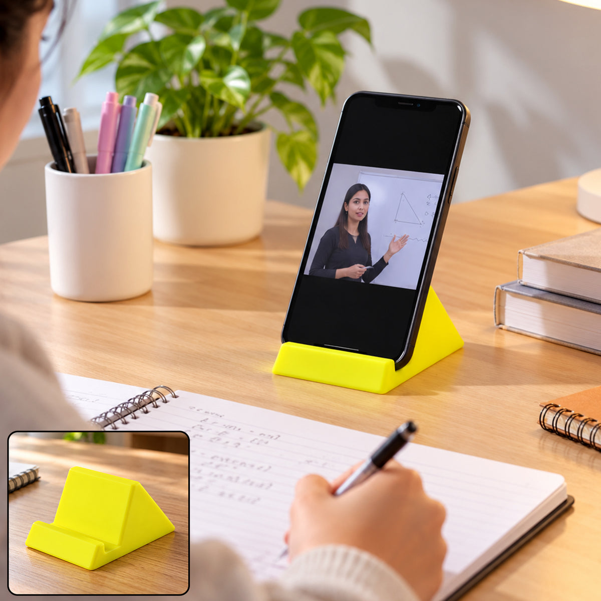 Plastic Mobile Phone Holder Stand – Compact & Minimalist Design