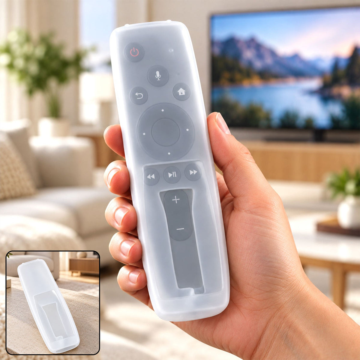 Remote cover fit view