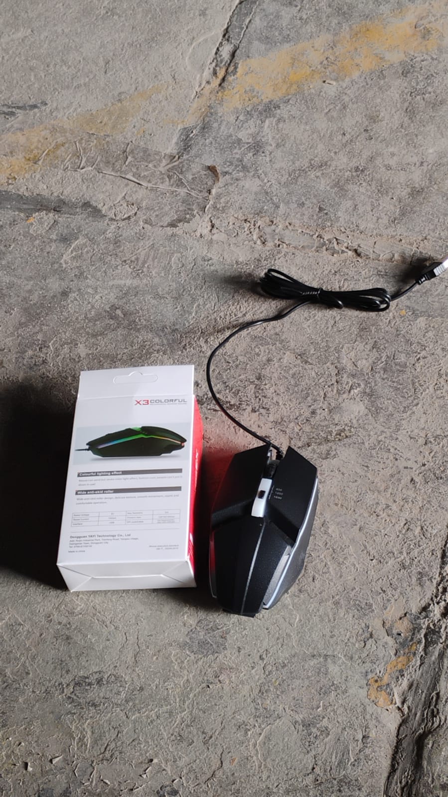 USB Wired Mouse, Ergonomic Design Gaming Mouse (1 Pc)