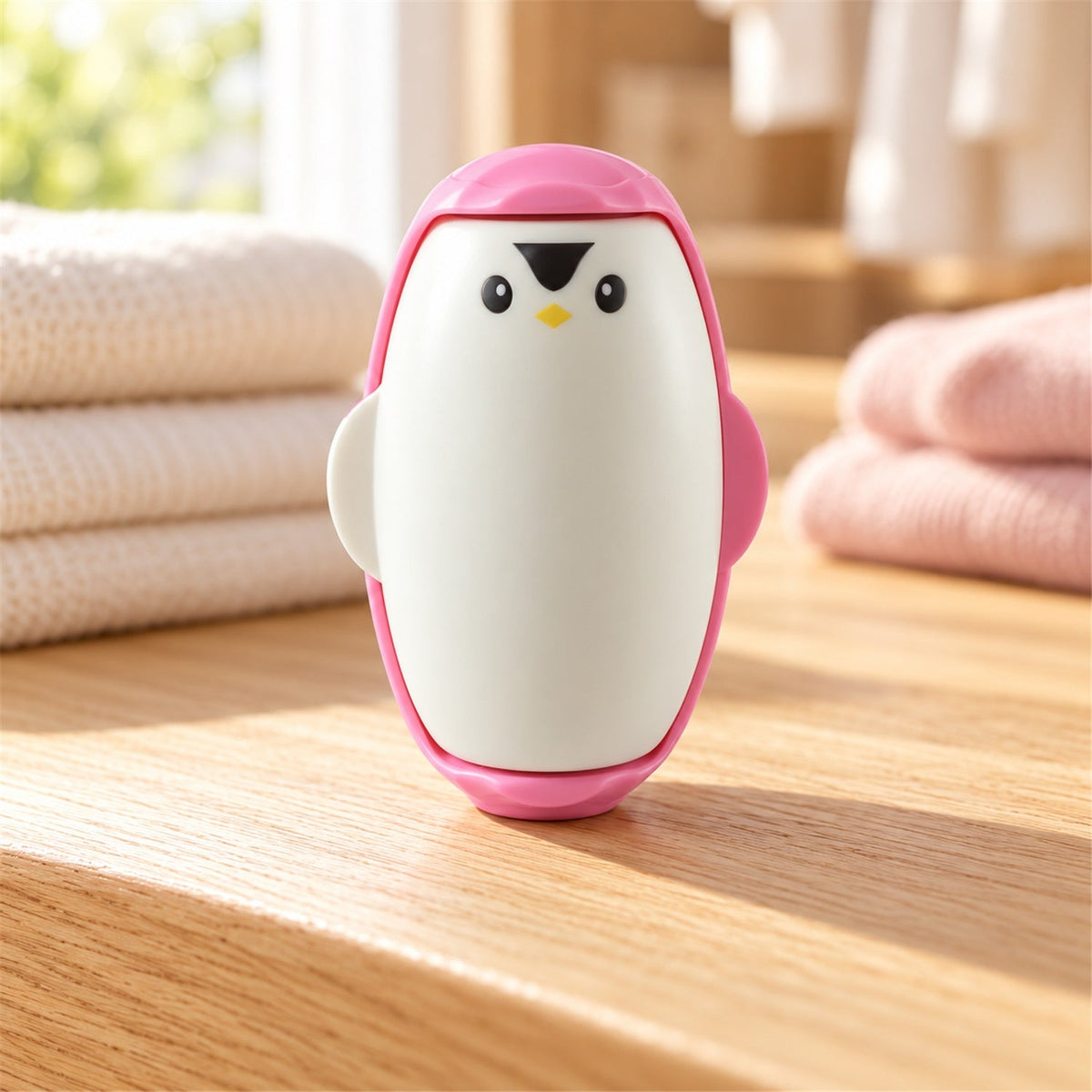 Penguin Reusable Lint Roller with Cover for Clothes and Sofa Care (1 Pc)