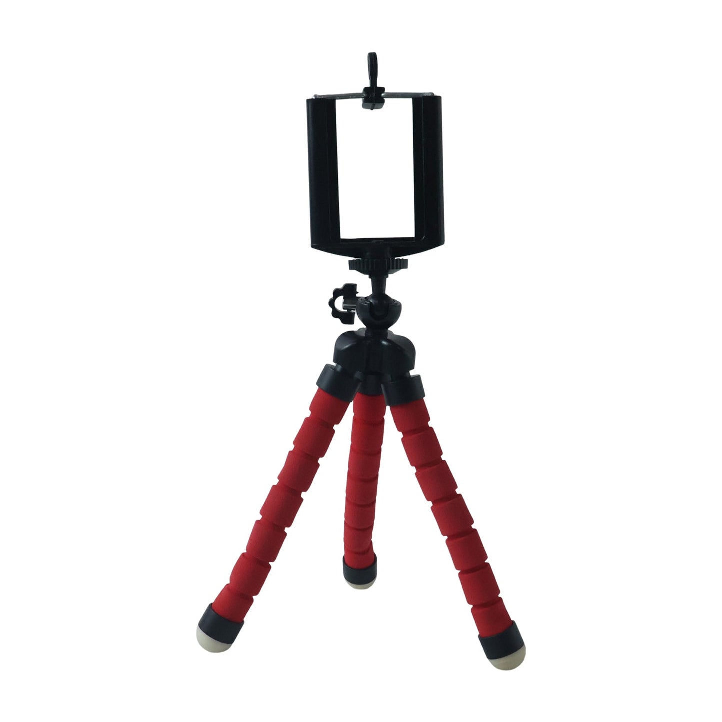 Mini tripod photographed on white background