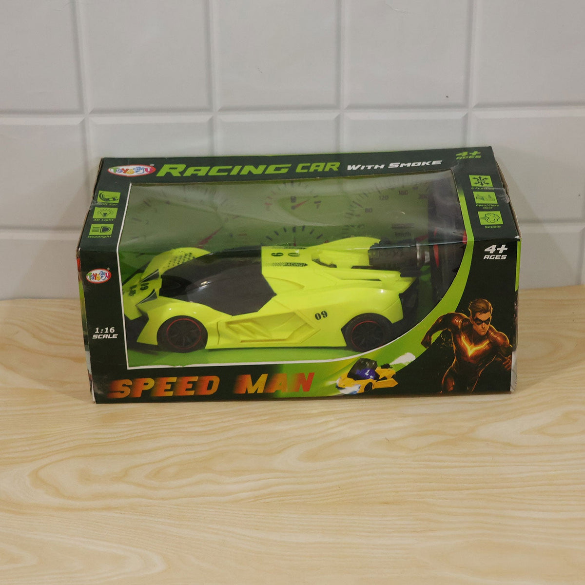 RC racing car kids play use