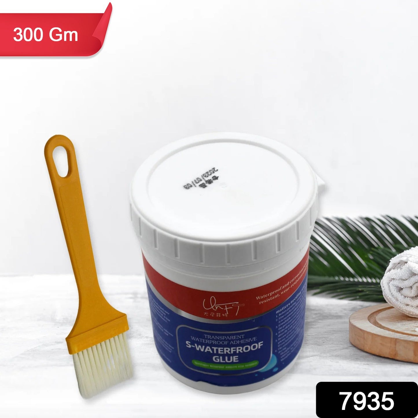 Transparent Waterproof Glue 300Gm with Brush