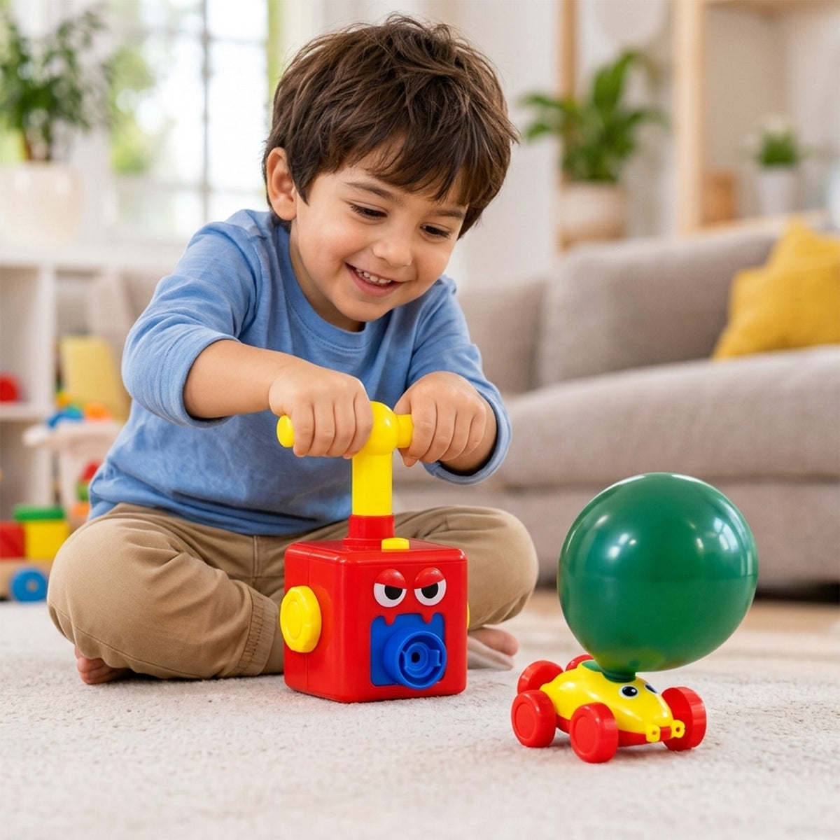 Balloon Powered Car Toy
