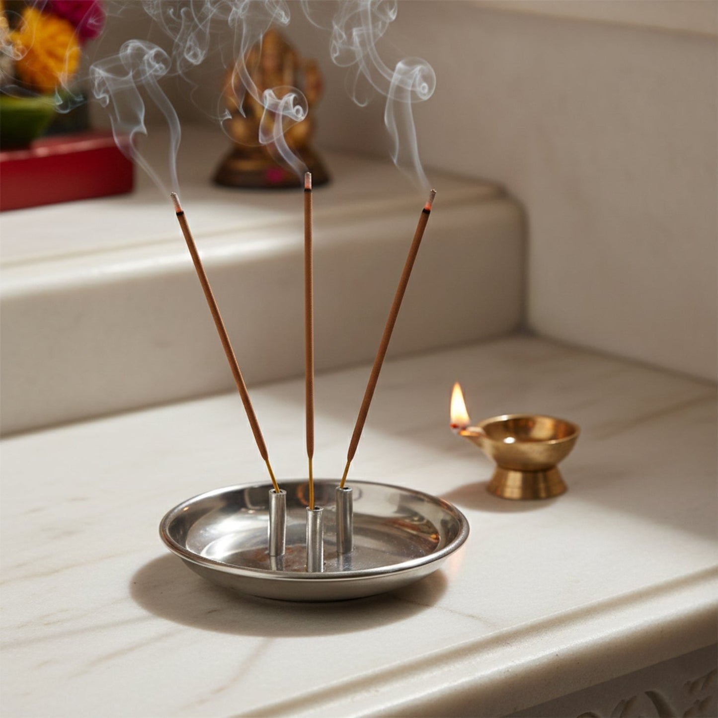 Decorative puja accessory